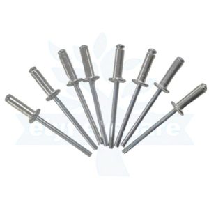 ALUMINIUM SCREW RIVET PACK OF 100 (+GST 18%) (2a91)