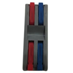 CONNECTOR [WAGO 4 BUTTON GREY] (+GST 18%) (1de7)