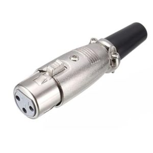 CONNECTOR XLR 3 PIN DURBIN (FEM) (+GST 18%) (0d11)