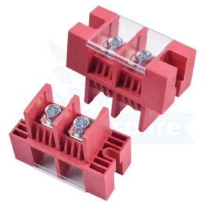 FENCE TERMINAL 100A 2IN-2OUT (RED) (+GST 18%)