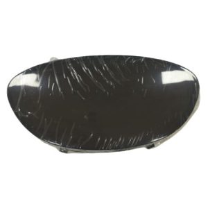 GLS COVER OVAL BLK (+GST 18%) (2338)