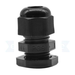 PLASTIC GLAND PG-9 BLACK (+GST 18%) (2a3a)